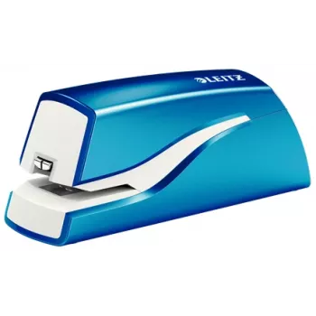 Leitz NeXXt WOW 5566 baterinis segiklis, 10 lapų, 1 cm, plastikinis, mėlynas/baltas, 50 mm