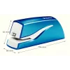 Leitz NeXXt WOW 5566 baterinis segiklis, 10 lapų, 1 cm, plastikinis, mėlynas/baltas, 50 mm