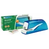 Leitz NeXXt WOW 5566 baterinis segiklis, 10 lapų, 1 cm, plastikinis, mėlynas/baltas, 50 mm