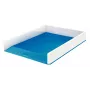 Leitz WOW dviejų spalvų dokumentų dėklas, plastikas, mėlyna, metalinė, A4, 267 mm, 336 mm, 49 mm
