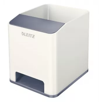Leitz Sound rašiklių laikiklis WOW, baltas, polistirolas, 90 mm, 101 mm, 100 mm, 140 g