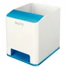 Leitz Sound Pen Holder WOW pieštukinė, mėlyna, balta, polistirolas, 90 mm, 101 mm, 100 mm, 140 g