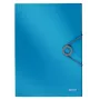 Leitz 3-Flap Folder Solid PP A4 aplankalas su atvartais, mėlynas