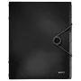 Leitz Divider Book Solid 6 skirtukų, atvartas, A4, polipropilenas (PP), juoda, 200 lapų, 80 g/m²