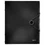 Leitz Divider Book Solid 12 skirtukų, atvartas, A4, polipropilenas (PP), juoda, 200 lapų, 80 g/m²