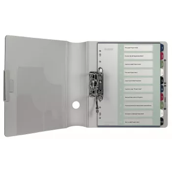 Leitz Index PC Printable 1-10 Style PP A4+ skiriamieji skirtukai, daugiaspalviai, 245 mm