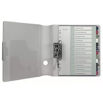 Leitz Index PC Printable 1-12 Style PP A4+ numeriniai skirtukai, polipropilenas, įvairiaspalviai, 245 mm