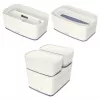 Esselte 5229-10-01 Laikymo dėklas, stačiakampis, ABS, pilka, balta