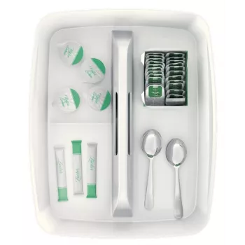 Leitz MyBox organizavimo dėklas su rankena, didelis, baltas, plastikinis, 307 mm, 375 mm, 101 mm, 740 g