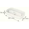 Esselte 5323-00-01 organizavimo dėklas, baltas, ABS