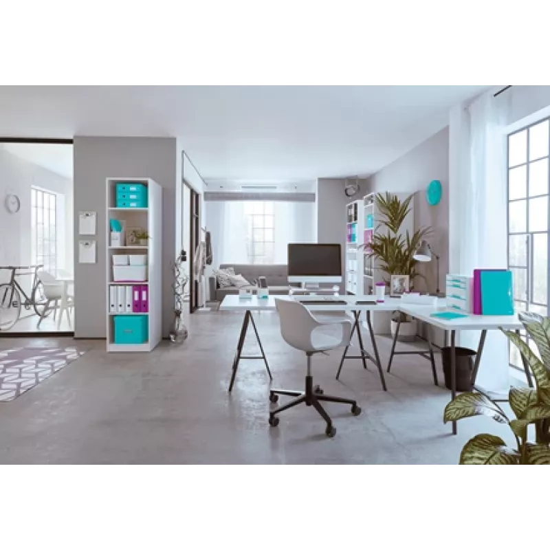 Leitz Box Click & Store WOW Cube didelė laikymo dėžė, violetinė