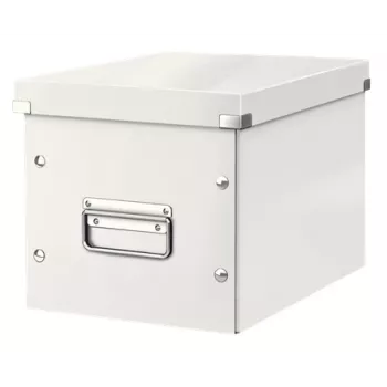 Leitz Click & Store WOW Cube Medium laikymo dėžė, balta