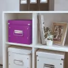 Leitz Storage Box Click & Store WOW Cube Medium, violetinė, kartoninė, 260 mm, 260 mm, 240 mm