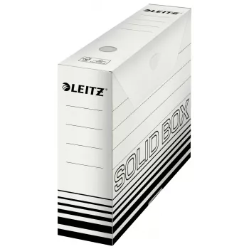 Leitz 61270001 dėžutė dokumentams kartoninė juoda, balta