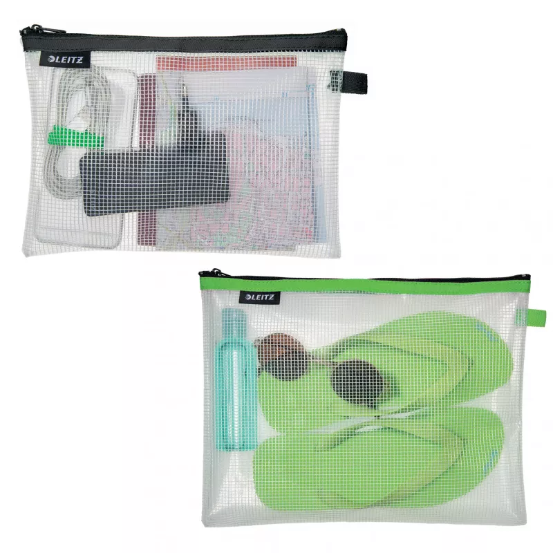 Leitz Travel Pouch Cosmetic vandeniui atsparus WOW rinkinys