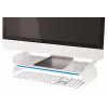 Pikolo stovas monitoriui Leitz Ergo WOW reguliuojamas, 68.6 cm (27 col.), mėlynas, baltas