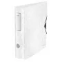 Leitz Lever Arch File Active PP WOW A4/80mm baltas