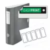 Leitz Lever Arch File Active PP WOW A4/80mm baltas