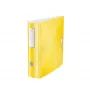 Leitz Lever Arch File Active PP WOW A4/80mm geltonas