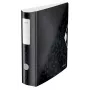 Leitz Lever Arch File Active PP WOW A4/80mm segtuvas, juodas