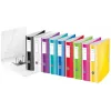 Leitz Lever Arch File Active PP WOW A4/80mm segtuvas, juodas