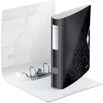 Leitz Lever Arch File Active PP WOW A4/65mm, juodas, polifoamas, 350 lapų