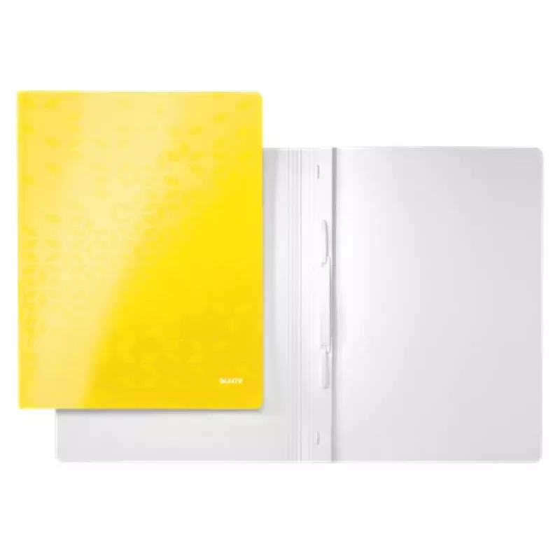 Leitz Flat File Card/Board WOW A4 – spalvingas kartoninis aplankas, portretinis, 250 lapų