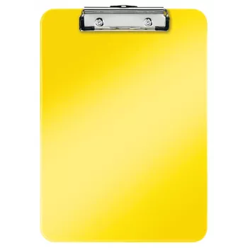Leitz planšetė be priekinio viršelio WOW, A4, plastikas, geltona, 80 lapų, 228 mm, 320 mm