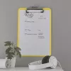 Leitz planšetė be priekinio viršelio WOW, A4, plastikas, geltona, 80 lapų, 228 mm, 320 mm