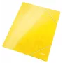 Leitz 3-Flap Folder WOW Card/POB A4 – pristatymo aplankas, polipropilenas, geltona, 250 lapų