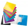 Leitz 3-Flap Folder WOW Card/POB A4, aplankas su atvartais, A4, polipropilenas (PP), juoda, 150 lapų, elastinė juosta