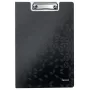 Leitz planšetė su dangteliu WOW, A4, polifoamas, juoda, 75 lapams, 1 kišenė, 230 mm