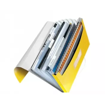 Leitz Project File WOW PP, A4, polipropilenas, geltona, portretinė, 250 lapų, 80 g/m²