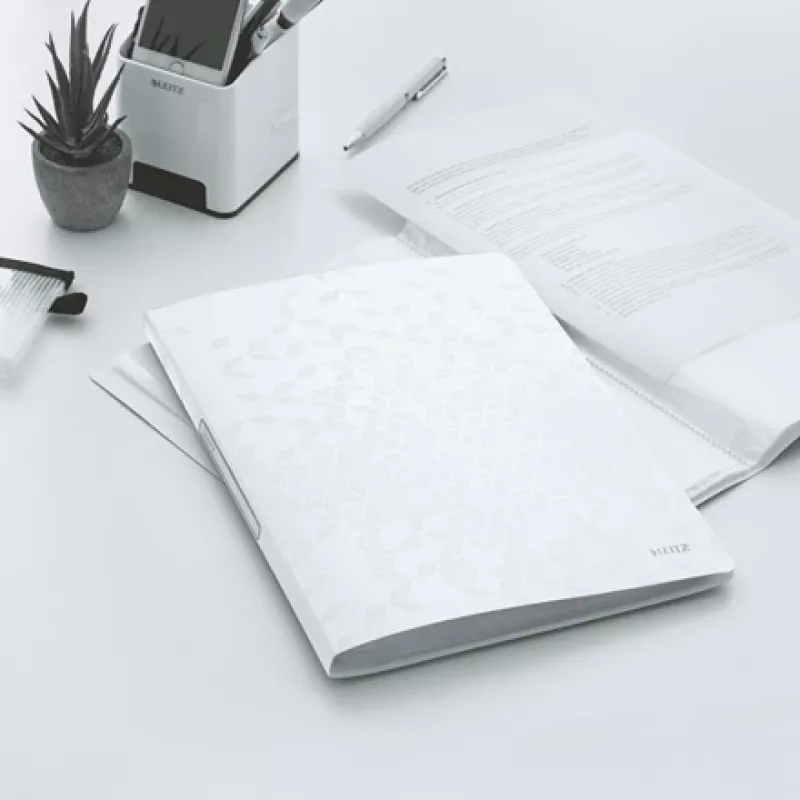Leitz Display Book WOW PP 20 kišenių, Balta