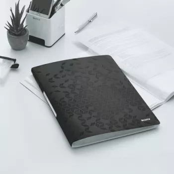 Leitz Display Book WOW PP 20 kišenių, juoda
