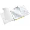 Leitz Divider Book WOW PP 6 skirtukų, A4, polipropilenas, geltona, blizgi, 200 lapų