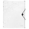 Leitz Divider Book WOW PP 12 skirtukų – segtuvas A4, polipropilenas, baltas, blizgus