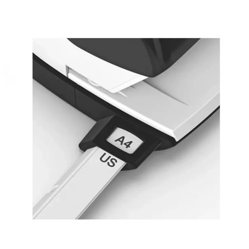 Leitz NeXXt Hole Punch WOW Mini 2 skylių / 10 lapų, geltona, plastikas, 8 cm, 5,5 mm, A4, A5, A6, Folio, US-Quart, 8 x 8 x 8 cm