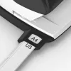 Leitz WOW Mini 2 skylių perforatorius 10 lapų, juodas/baltas
