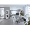 Leitz WOW Mini 2 skylių perforatorius 10 lapų, juodas/baltas