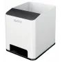 Leitz Sound Pen Holder WOW rašiklių stovas, juoda/balta, polistirolas, 90x101x100 mm, 140 g