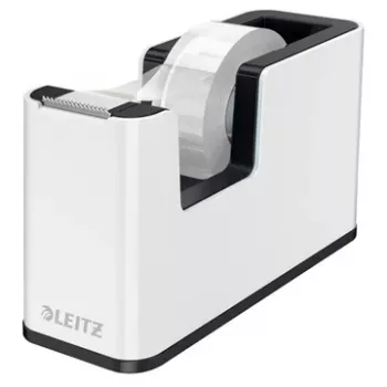 Leitz WOW juostos dozatorius, 1,9 cm, 33 m, polistirenas (PS), juoda, balta, 51 mm, 126 mm