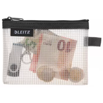 Leitz Travel Pouch WOW Small vandeniui atspari kelioninė piniginė, juoda