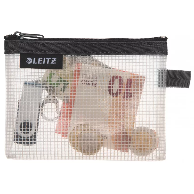 Leitz Travel Pouch WOW Small vandeniui atspari kelioninė piniginė, juoda