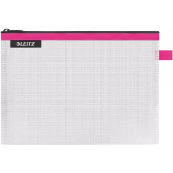 Leitz Travel Pouch WOW Medium vandeniui atspari kelioninė kosmetinė, rožinė