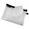 Leitz Travel Pouch vandeniui atspari WOW Medium, unisex, aksesuarų krepšys, vidutinis, užtrauktuku, juoda