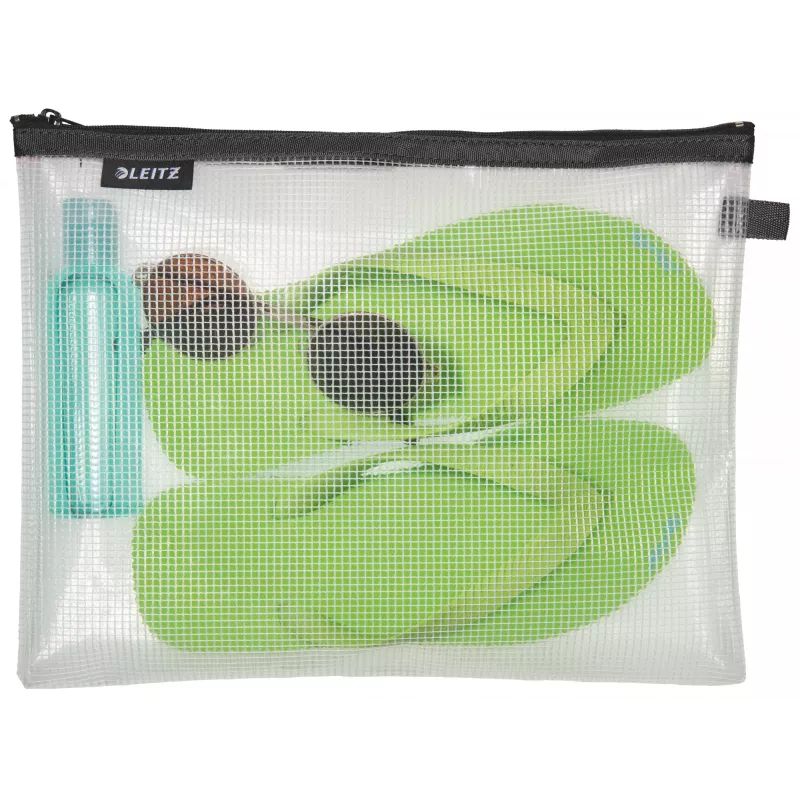 Leitz Travel Pouch WOW Large vandeniui atsparus kelioninis maišelis, juodas