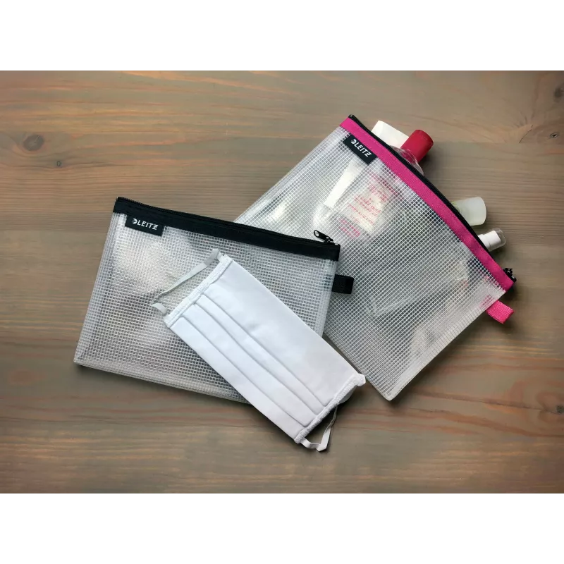 Leitz Travel Pouch Cosmetic vandeniui atsparus WOW, unisex, aksesuarų krepšys, vieno dydžio, užtrauktukas, atsparus vandeniui, mėlyna