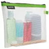 Leitz Travel Pouch Cosmetic vandeniui atsparus WOW, unisex, aksesuarų krepšys, vieno dydžio, užtrauktuku, žalias