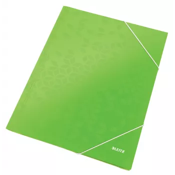 Leitz 3-klapų aplankas WOW Card/POB A4, manilinis, polipropilenas, žalias, 250 lapų, 80 g/m²